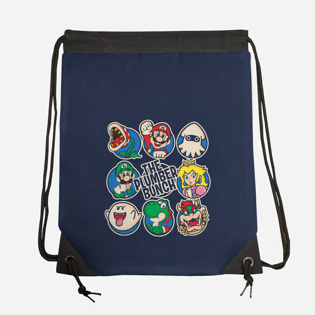 The Plumber Bunch-None-Drawstring-Bag-turborat14