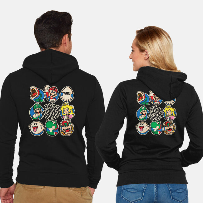 The Plumber Bunch-Unisex-Zip-Up-Sweatshirt-turborat14
