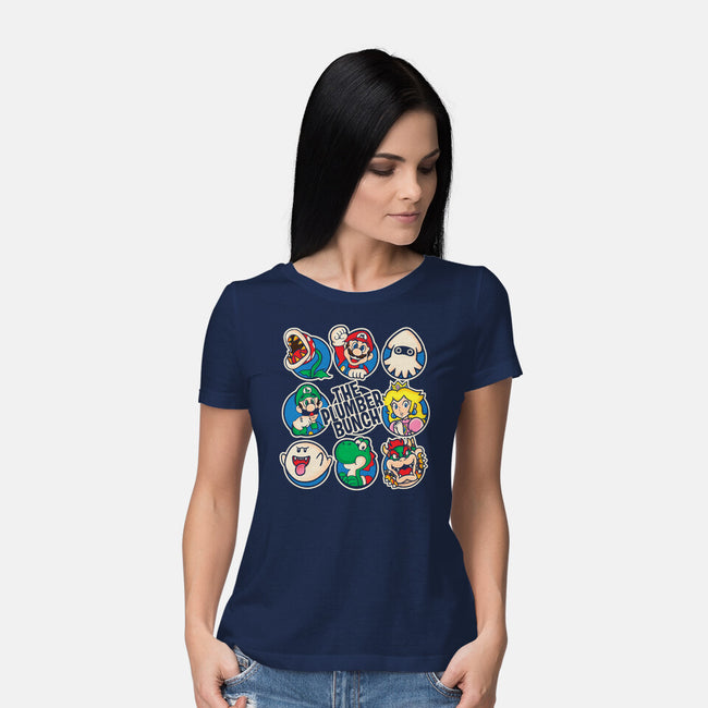 The Plumber Bunch-Womens-Basic-Tee-turborat14
