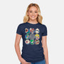 The Plumber Bunch-Womens-Fitted-Tee-turborat14