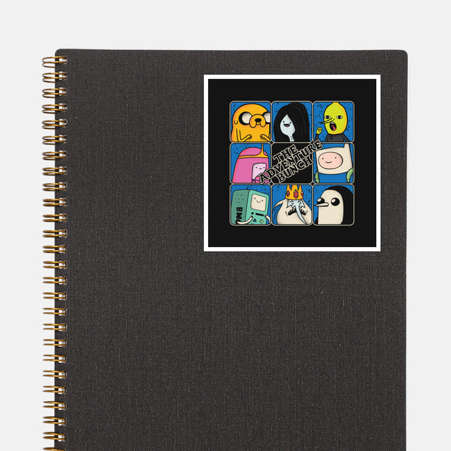 The Adventure Bunch-None-Glossy-Sticker-turborat14