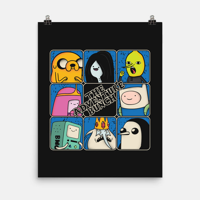 The Adventure Bunch-None-Matte-Poster-turborat14