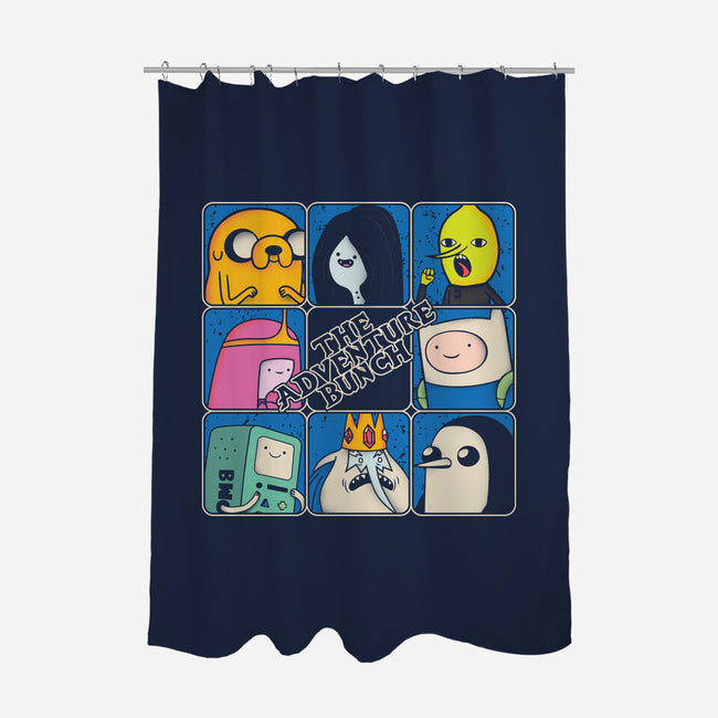 The Adventure Bunch-None-Polyester-Shower Curtain-turborat14