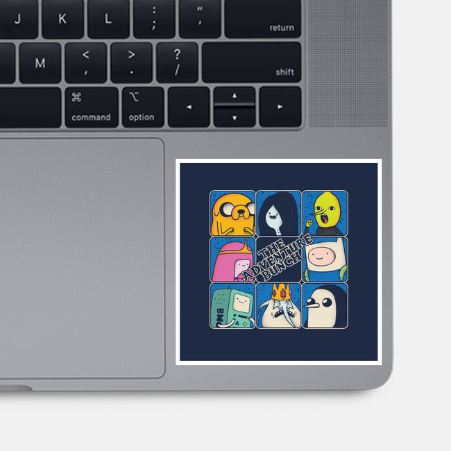 The Adventure Bunch-None-Glossy-Sticker-turborat14