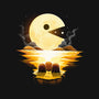 Gaming Moon-Unisex-Crew Neck-Sweatshirt-Vallina84
