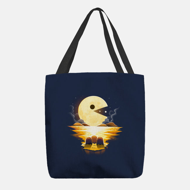 Gaming Moon-None-Basic Tote-Bag-Vallina84