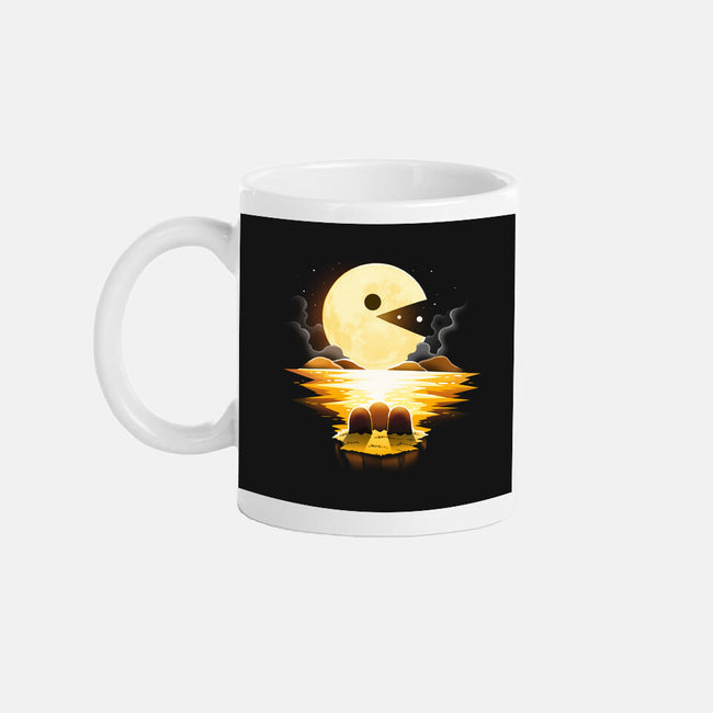 Gaming Moon-None-Mug-Drinkware-Vallina84