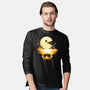 Gaming Moon-Mens-Long Sleeved-Tee-Vallina84