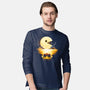 Gaming Moon-Mens-Long Sleeved-Tee-Vallina84