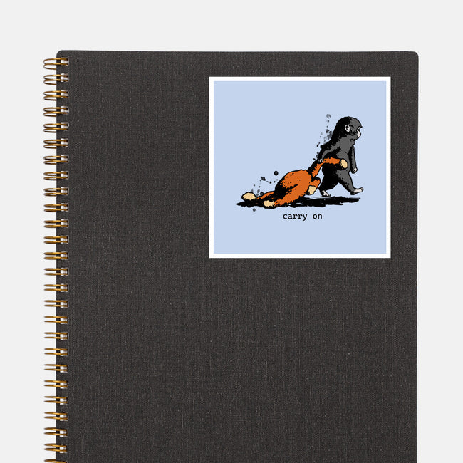 Carry On-None-Glossy-Sticker-fanfabio