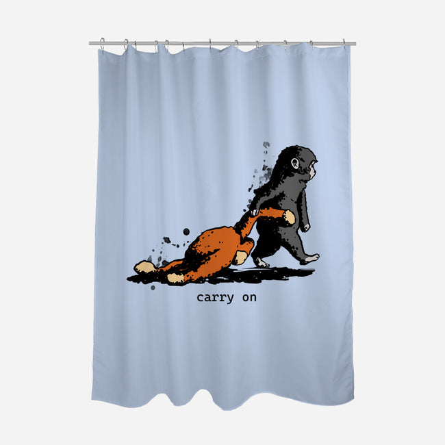 Carry On-None-Polyester-Shower Curtain-fanfabio