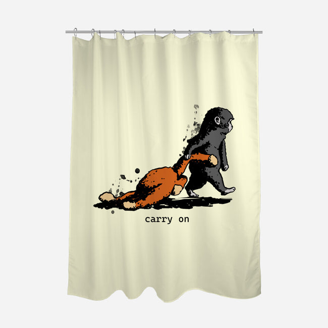 Carry On-None-Polyester-Shower Curtain-fanfabio