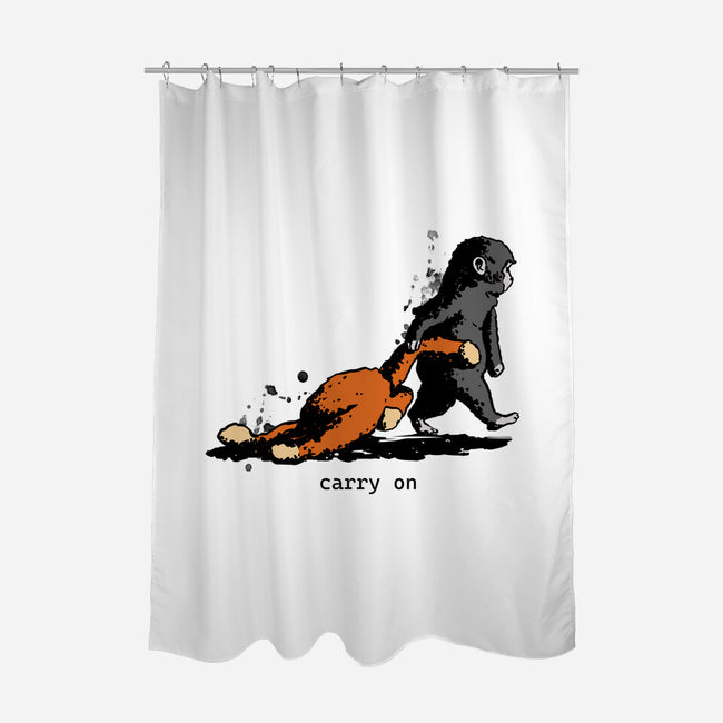 Carry On-None-Polyester-Shower Curtain-fanfabio