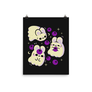 Cute Bunny Ghosts