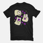 Cute Bunny Ghosts-Womens-Fitted-Tee-xMorfina