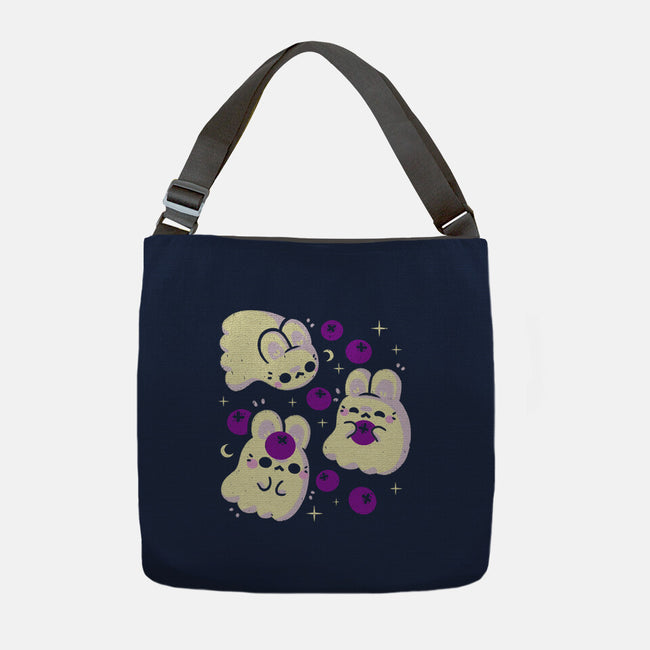 Cute Bunny Ghosts-None-Adjustable Tote-Bag-xMorfina