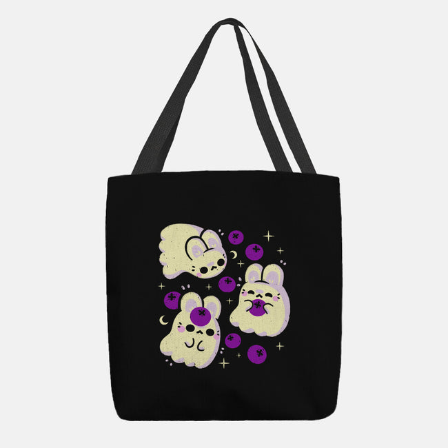 Cute Bunny Ghosts-None-Basic Tote-Bag-xMorfina