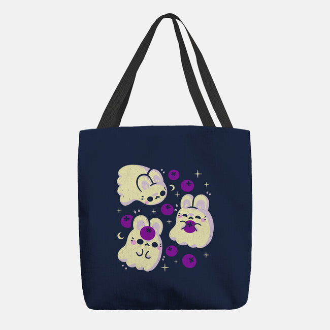 Cute Bunny Ghosts-None-Basic Tote-Bag-xMorfina