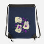 Cute Bunny Ghosts-None-Drawstring-Bag-xMorfina