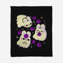 Cute Bunny Ghosts-None-Fleece-Blanket-xMorfina