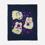 Cute Bunny Ghosts-None-Fleece-Blanket-xMorfina
