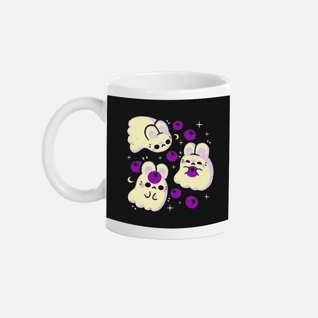 Cute Bunny Ghosts-None-Mug-Drinkware-xMorfina