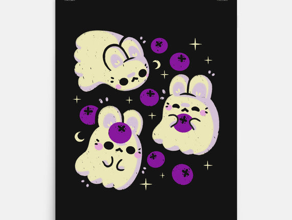 Cute Bunny Ghosts