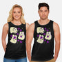 Cute Bunny Ghosts-Unisex-Basic-Tank-xMorfina