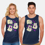 Cute Bunny Ghosts-Unisex-Basic-Tank-xMorfina
