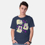 Cute Bunny Ghosts-Mens-Basic-Tee-xMorfina