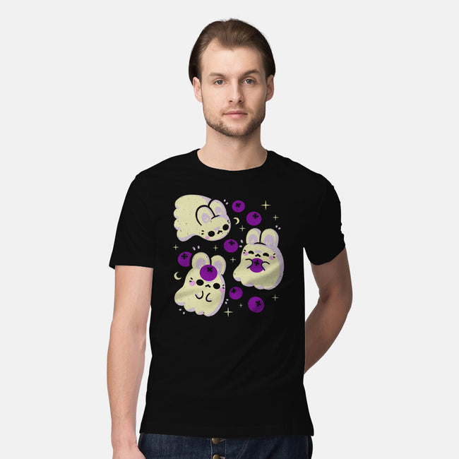 Cute Bunny Ghosts-Mens-Premium-Tee-xMorfina