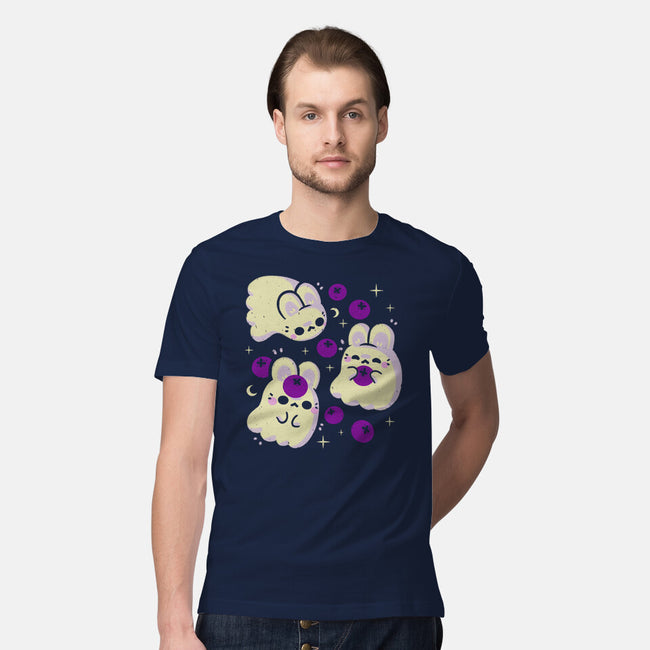 Cute Bunny Ghosts-Mens-Premium-Tee-xMorfina