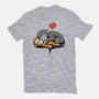 Monkey Hug-Womens-Basic-Tee-fanfabio
