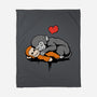 Monkey Hug-None-Fleece-Blanket-fanfabio
