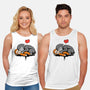 Monkey Hug-Unisex-Basic-Tank-fanfabio