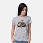 Monkey Hug-Womens-Basic-Tee-fanfabio