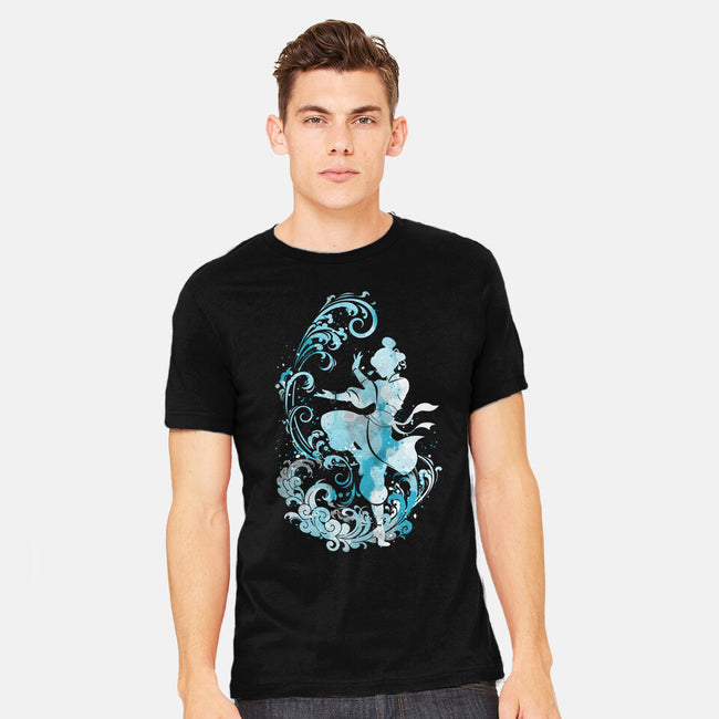 Water Dancer-Mens-Heavyweight-Tee-kharmazero