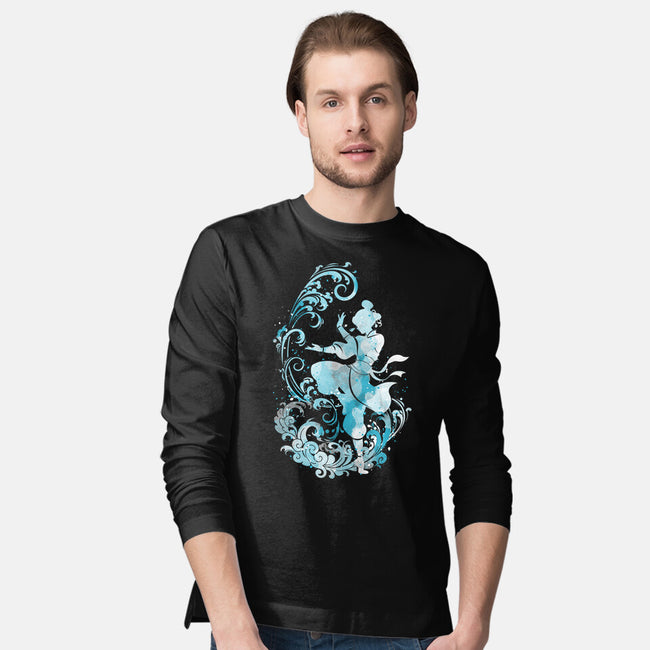Water Dancer-Mens-Long Sleeved-Tee-kharmazero
