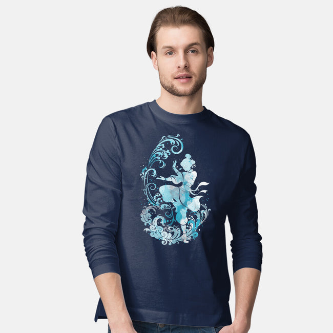 Water Dancer-Mens-Long Sleeved-Tee-kharmazero