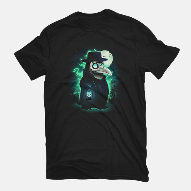 Antarctic Plague Doctor-Womens-Basic-Tee-dandingeroz