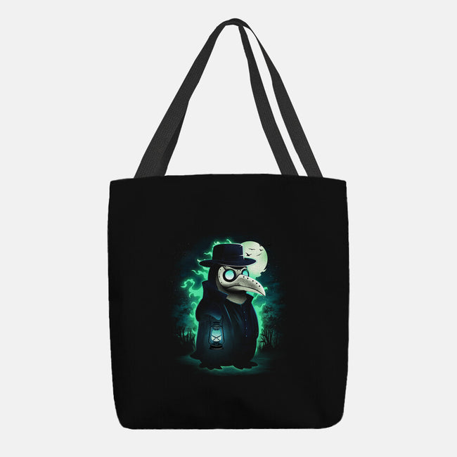Antarctic Plague Doctor-None-Basic Tote-Bag-dandingeroz