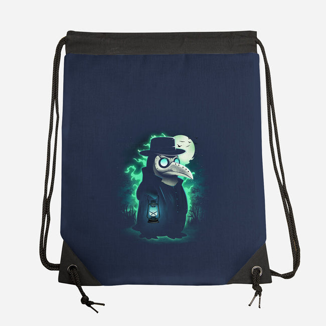 Antarctic Plague Doctor-None-Drawstring-Bag-dandingeroz