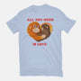 All You Need Is Luv-Unisex-Basic-Tee-dandingeroz
