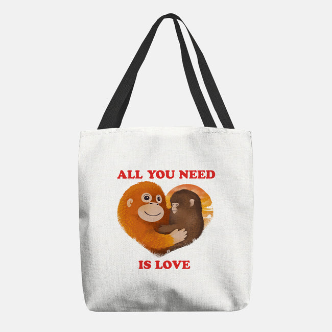 All You Need Is Luv-None-Basic Tote-Bag-dandingeroz