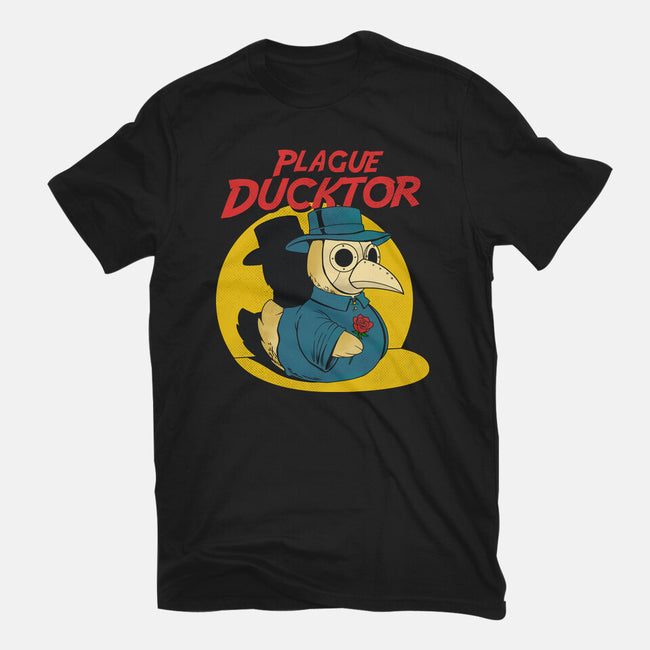 The Plague Ducktor-Womens-Basic-Tee-dandingeroz