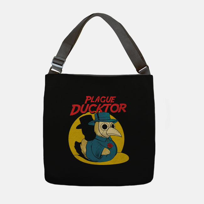 The Plague Ducktor-None-Adjustable Tote-Bag-dandingeroz