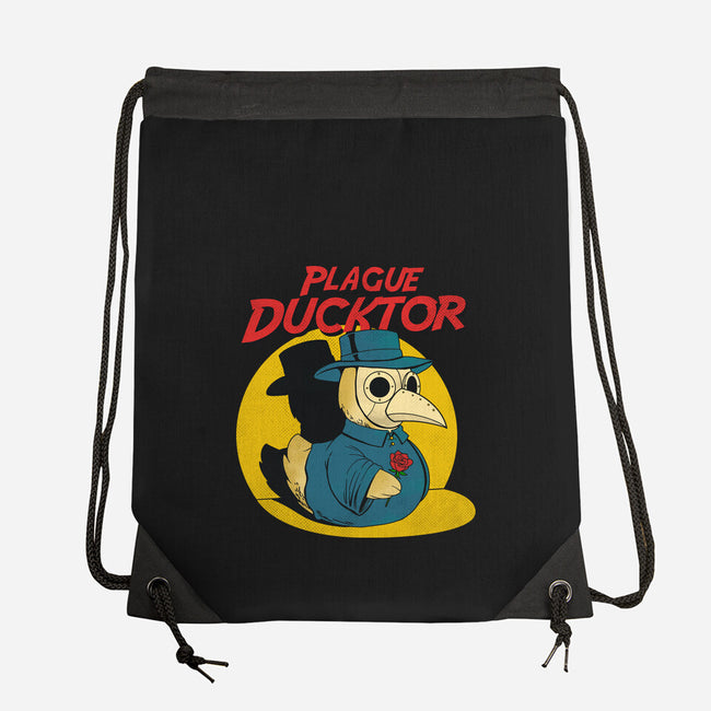 The Plague Ducktor-None-Drawstring-Bag-dandingeroz