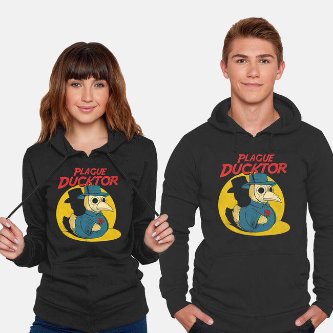 The Plague Ducktor-Unisex-Pullover-Sweatshirt-dandingeroz