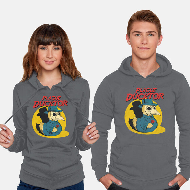 The Plague Ducktor-Unisex-Pullover-Sweatshirt-dandingeroz