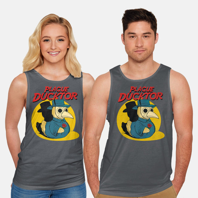 The Plague Ducktor-Unisex-Basic-Tank-dandingeroz